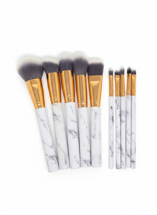 CNC 10 Piece Makeup Brushes Set